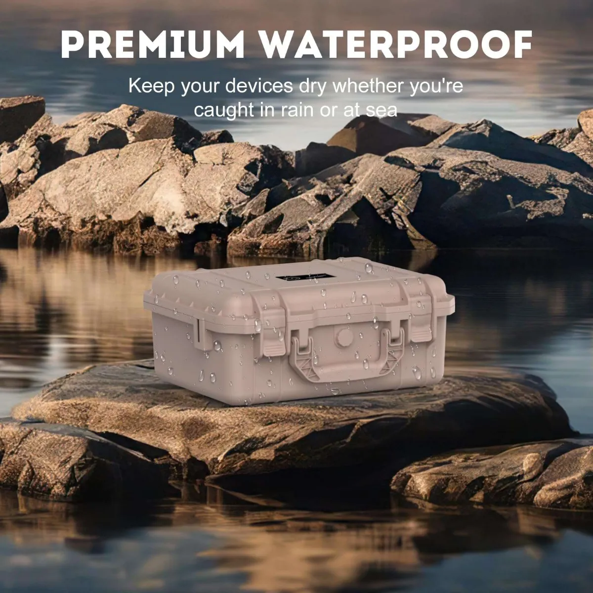 Lockable Buckle Airtight Waterproof Starlink Hard Case